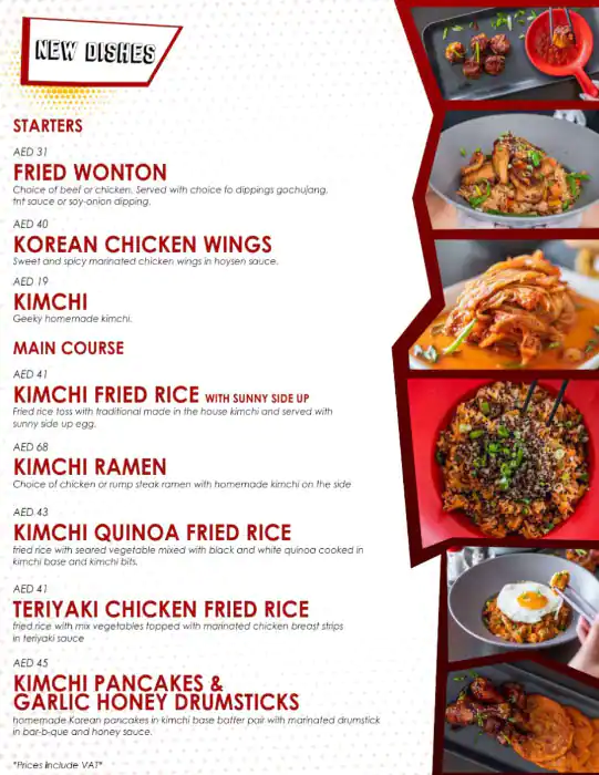 Geek Kitchen Restaurant Menu, Menu for Geek Kitchen Restaurant, Al Nahyan, Abu Dhabi 