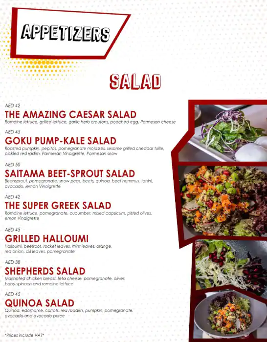 Geek Kitchen Restaurant Menu, Menu for Geek Kitchen Restaurant, Al Nahyan, Abu Dhabi 