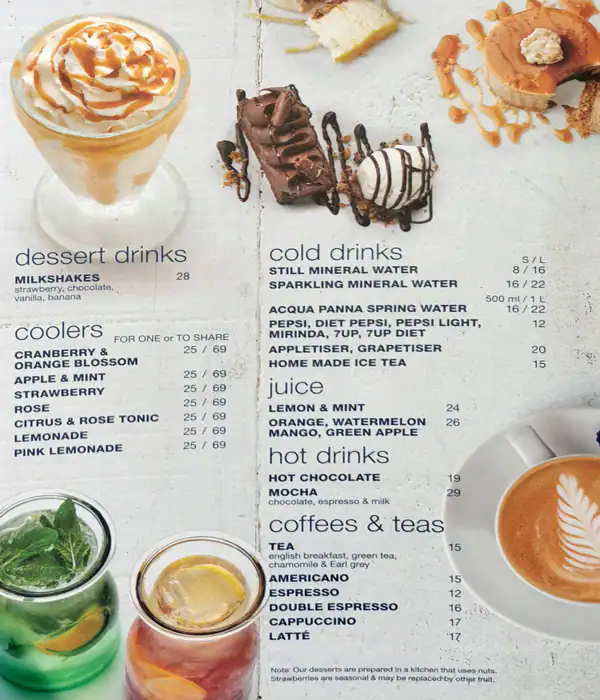 Ocean Basket Menu, Menu for Ocean Basket, Al Jurf, Ajman 