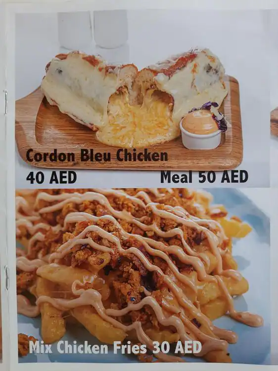 Mamma Mia Menu, Menu for Mamma Mia, Al Mushrif, Abu Dhabi 