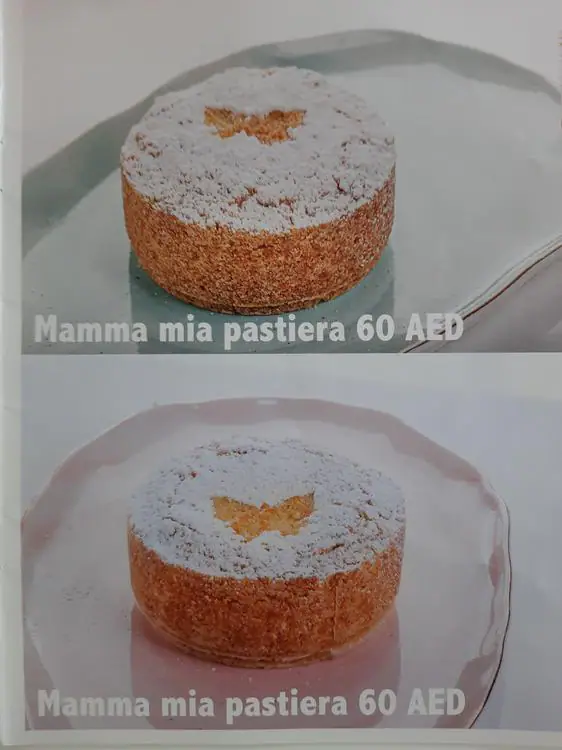 Mamma Mia Menu, Menu for Mamma Mia, Al Mushrif, Abu Dhabi 