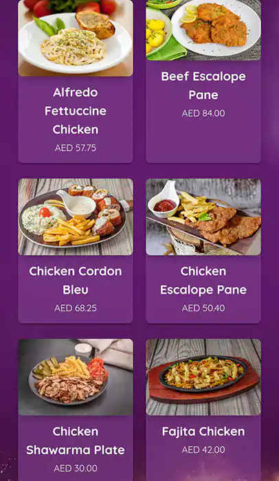 L'Auberge Restaurant & Lounge مطعم ولاونج الأوبرج. Menu 