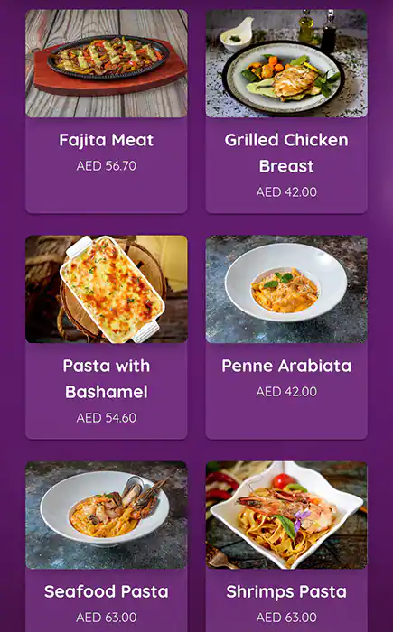 L'Auberge Restaurant & Lounge مطعم ولاونج الأوبرج. Menu 