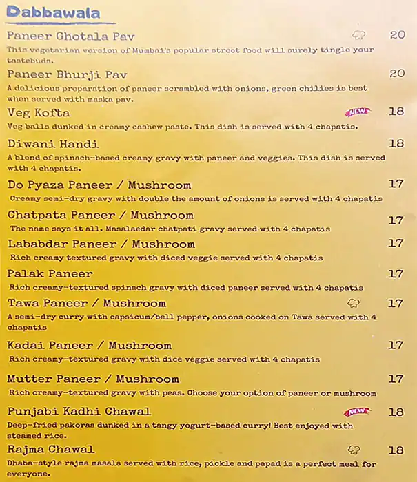 Bombay Food Factory Menu, Menu for Bombay Food Factory, Abu Shagara, Sharjah 