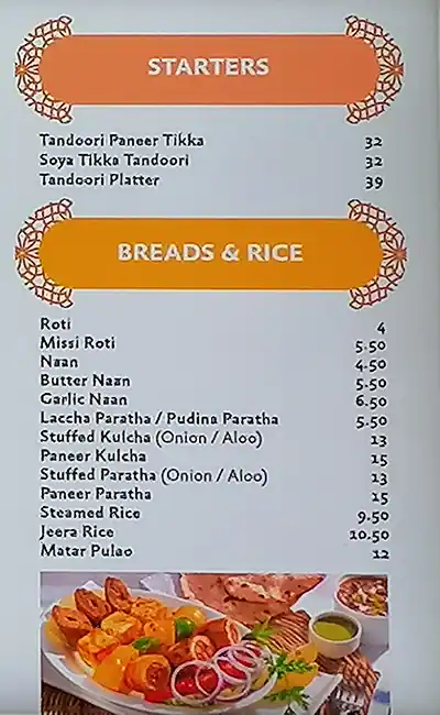 Bikanervala Menu, Menu for Bikanervala, Al Maryah Island, Abu Dhabi 