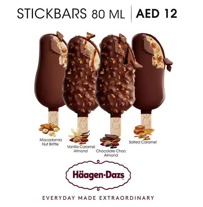 Häagen-Dazs Menu, Menu for Häagen-Dazs, Mussafah Shabiya, Abu Dhabi 