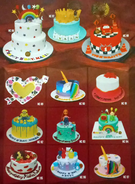 Honey Special Cake Menu, Menu for Honey Special Cake, Muwailih Commercial, Sharjah 