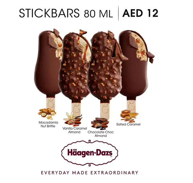 Häagen-Dazs Menu, Menu for Häagen-Dazs, Al Nahyan, Abu Dhabi 