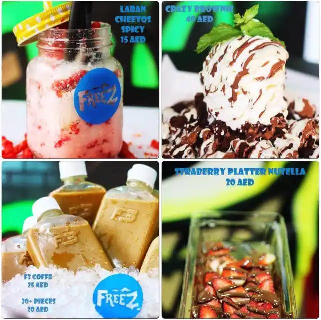 Freez Menu, Menu for Freez, Al Muwaihat, Ajman 