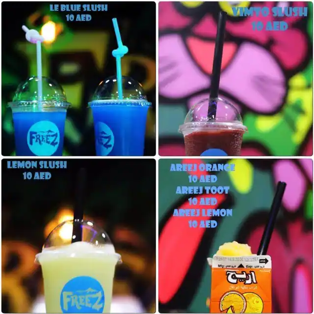 Freez Menu, Menu for Freez, Al Muwaihat, Ajman 