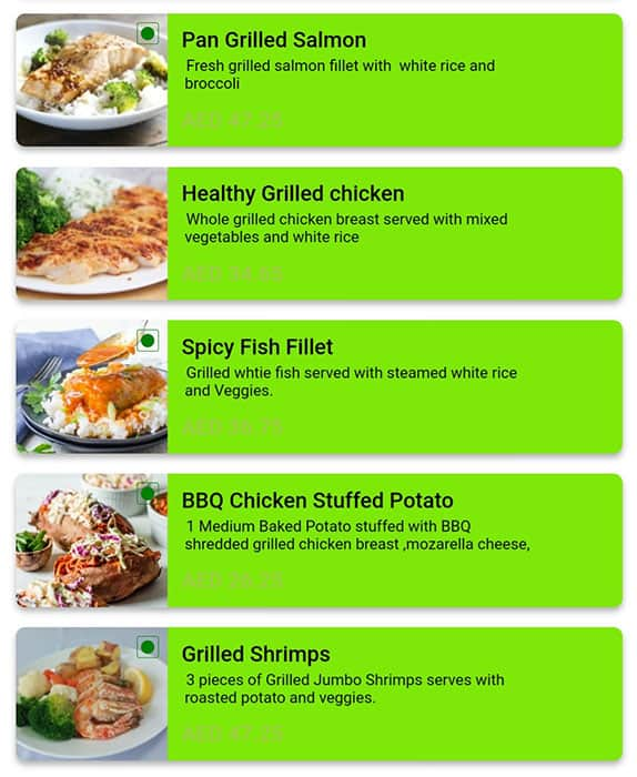 Healthy Life Restaurant Menu, Menu for Healthy Life Restaurant, Al Maqtaa, Abu Dhabi 