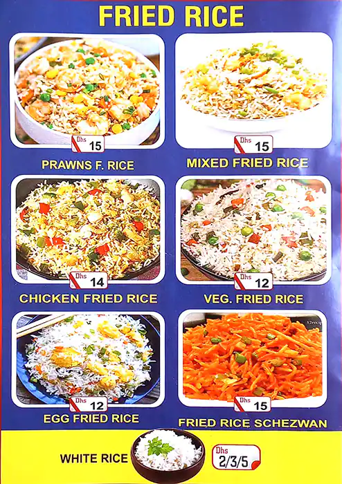 Express Fried Chicken Menu, Menu for Express Fried Chicken, Muwailih Commercial, Sharjah 