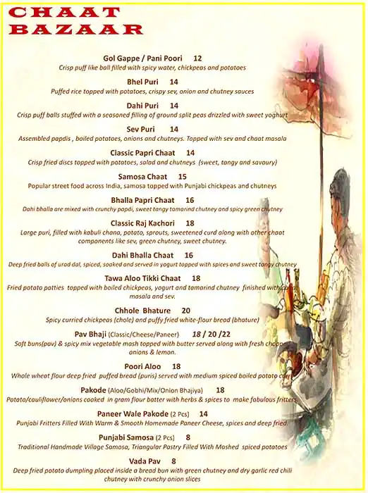 Punjab Highway Restaurant Menu 