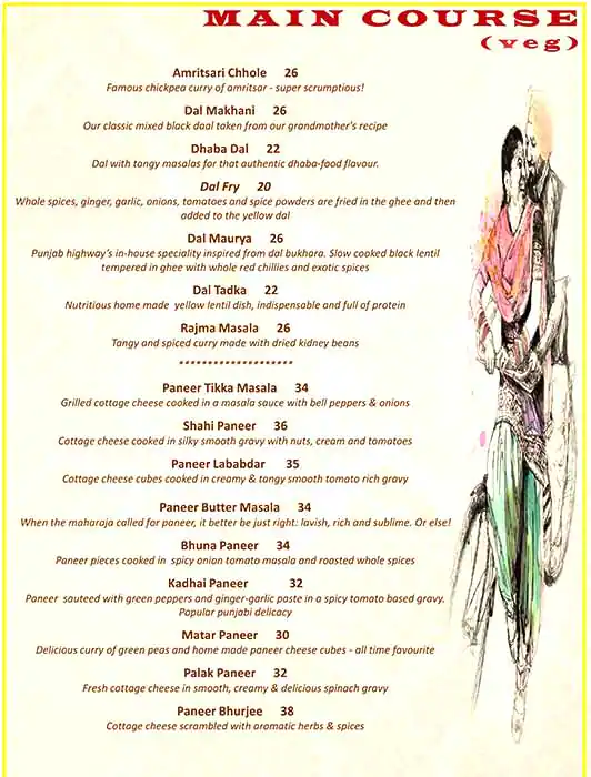 Punjab Highway Restaurant Menu 