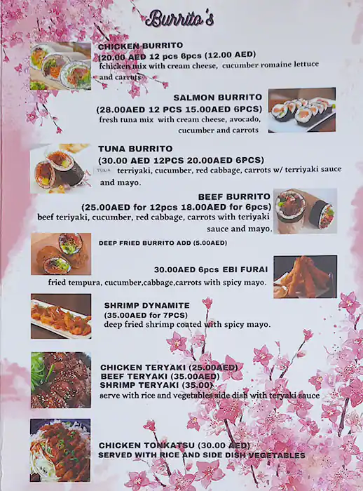 Yamazaki Bakery Menu, Menu for Yamazaki Bakery, Al Dhafrah, Abu Dhabi 