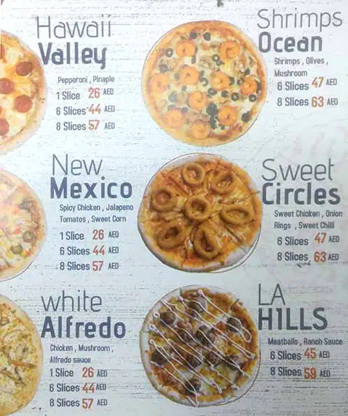 NY Pizza & More Menu, Menu for NY Pizza & More, Al Khalidiya, Abu Dhabi 