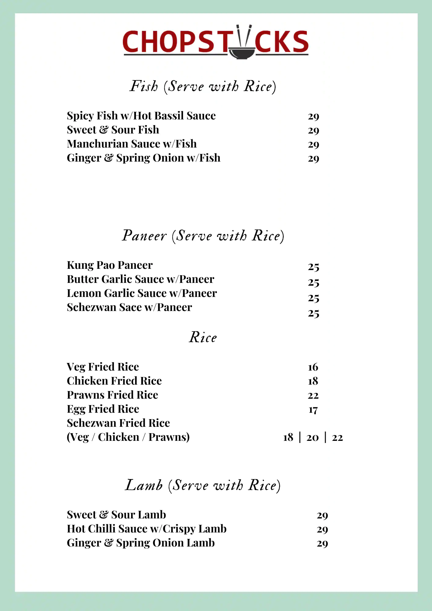 Desi Chinese Hub Menu, Menu for Desi Chinese Hub, Muwailih Commercial, Sharjah 