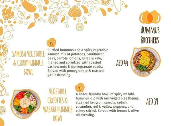 Hummus Brothers Menu, Menu for Hummus Brothers, University City, Sharjah 