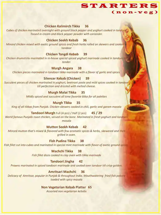 National Highway One Restaurant Menu 