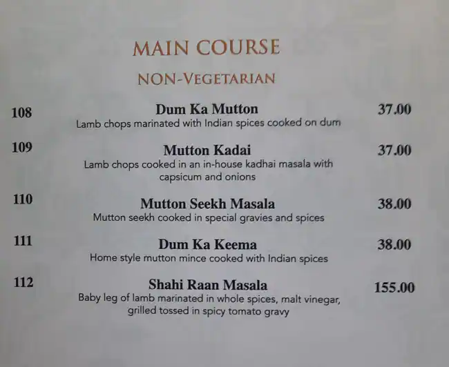 Kareem's Menu, Menu for Kareem's, Madinat Zayed, Abu Dhabi 