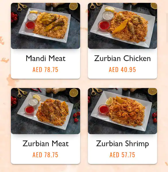 Mandi Box Menu, Menu for Mandi Box, Khalifa City, Abu Dhabi 