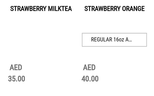 Juice Pump Menu, Menu for Juice Pump, Al Nahyan, Abu Dhabi 