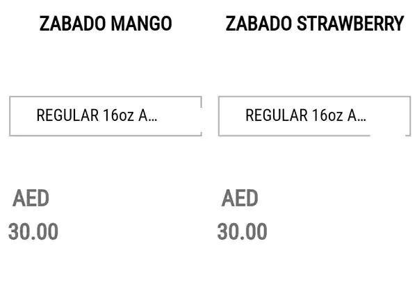 Juice Pump Menu, Menu for Juice Pump, Al Nahyan, Abu Dhabi 