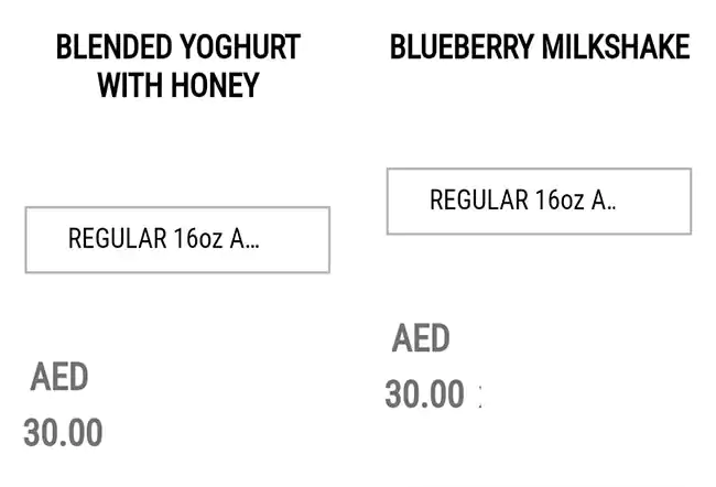 Juice Pump Menu, Menu for Juice Pump, Al Nahyan, Abu Dhabi 