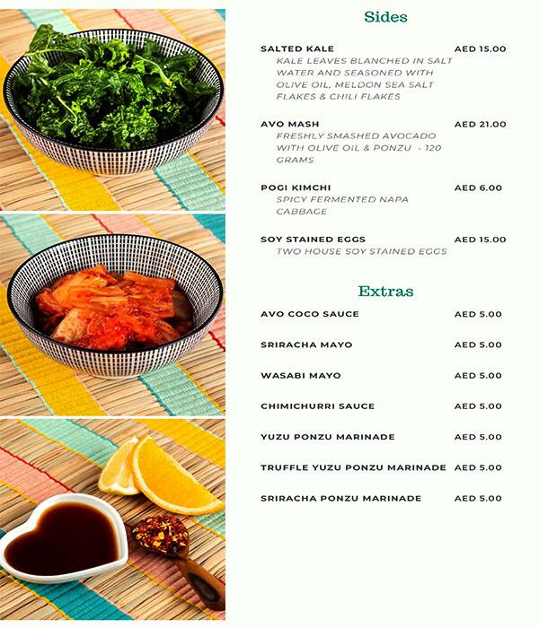 Hokee Poke Menu, Menu for Hokee Poke, Al Nahyan, Abu Dhabi 