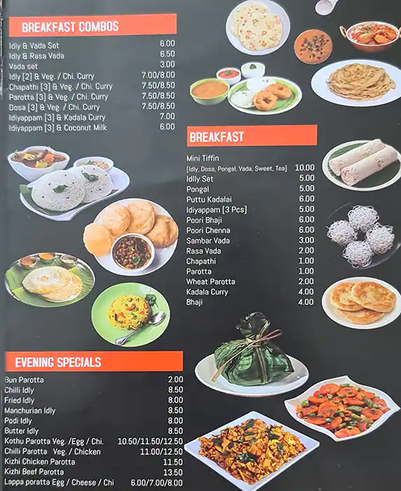 Tea Arts Cafeteria Menu, Menu for Tea Arts Cafeteria, University City, Sharjah 