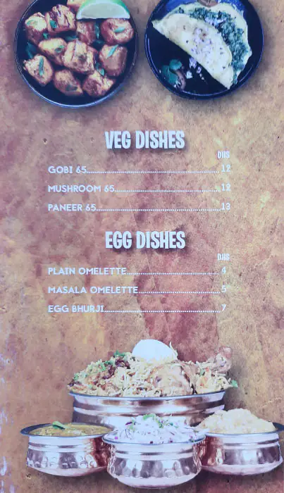 Biriyani Brothers  Menu, Menu for Biriyani Brothers , Mussafah Shabiya, Abu Dhabi 