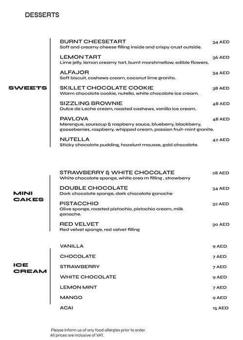 71 Steak & Grill Menu, Menu for 71 Steak & Grill, University City, Sharjah 