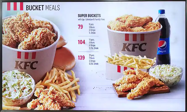 KFC - دجاج كنتاكي Menu, Menu for KFC - دجاج كنتاكي, Al Khan, Sharjah 