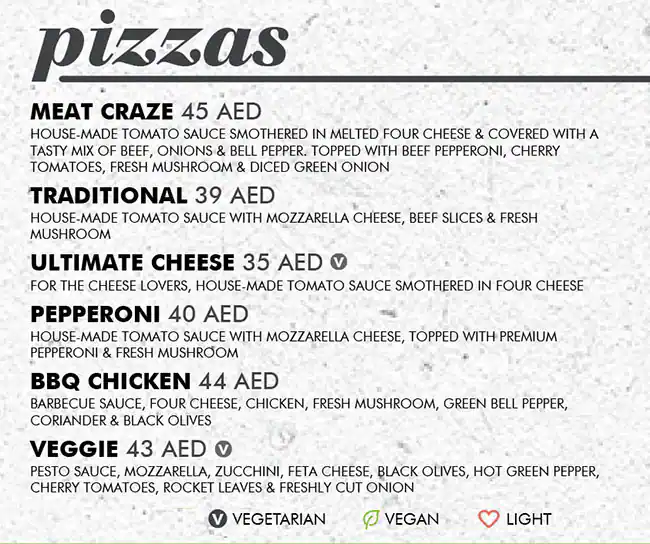 Zaatar w Zeit Menu, Menu for Zaatar w Zeit, University City, Sharjah 