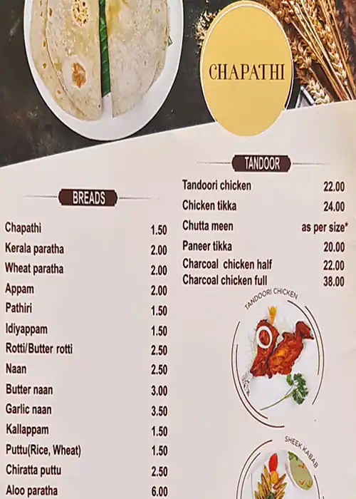 Pathaayam  Menu, Menu for Pathaayam , Al Manakh, Sharjah 