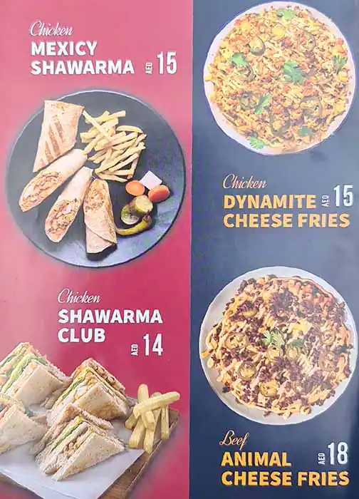 Teeffee Menu, Menu for Teeffee, Al Rashidiya 2, Ajman 