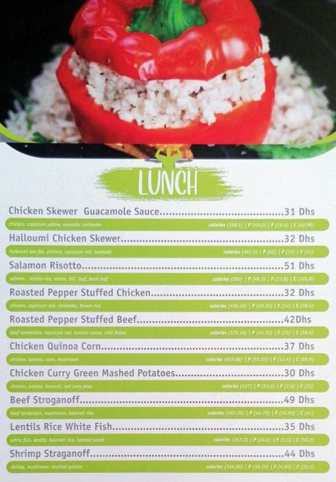 Smart Fit Healthy Food  Menu, Menu for Smart Fit Healthy Food , Al Khalidiya, Abu Dhabi 