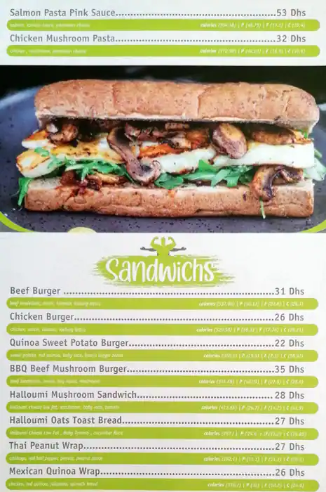 Smart Fit Healthy Food  Menu, Menu for Smart Fit Healthy Food , Al Khalidiya, Abu Dhabi 