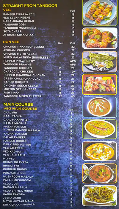 Apna Khana Restaurant  Menu, Menu for Apna Khana Restaurant , Al Markaziya, Abu Dhabi 