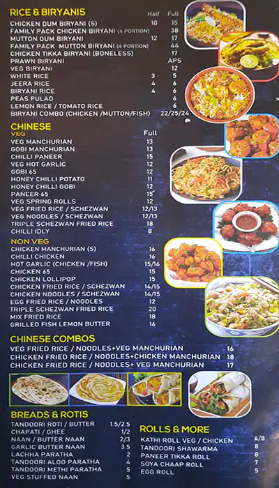 Apna Khana Restaurant  Menu, Menu for Apna Khana Restaurant , Al Markaziya, Abu Dhabi 