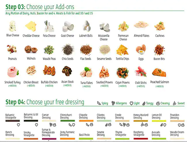 Richy's Menu, Menu for Richy's, Al Mushrif, Abu Dhabi 