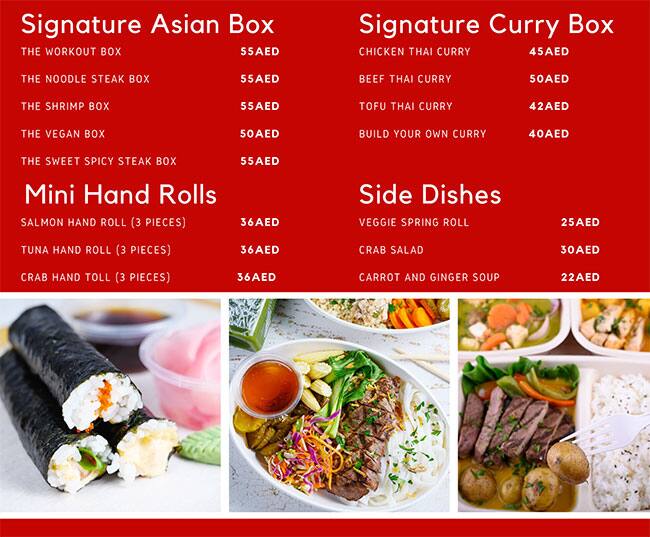 Asian and Co Menu, Menu for Asian and Co, Tourist Club Area (Al Zahiyah), Abu Dhabi 