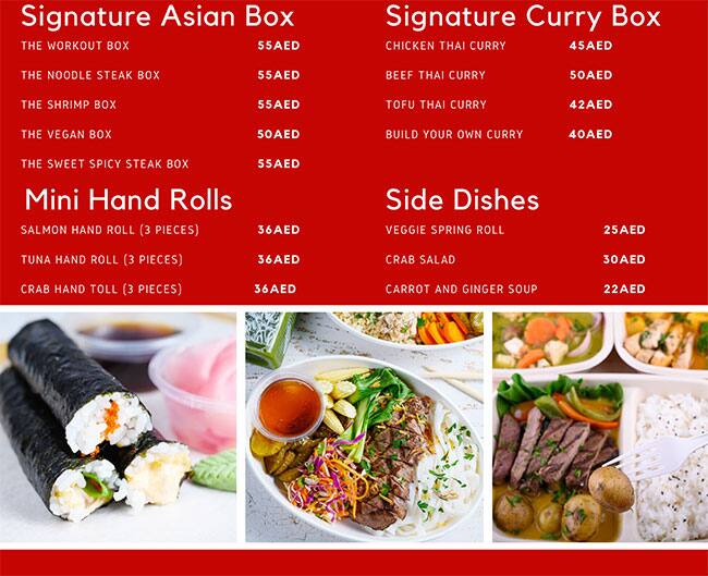 Asian and Co Menu, Menu for Asian and Co, Al Raha, Abu Dhabi 