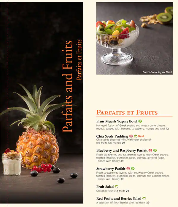 PAUL Bakery & Restaurant - مطعم ومخبز بول Menu 