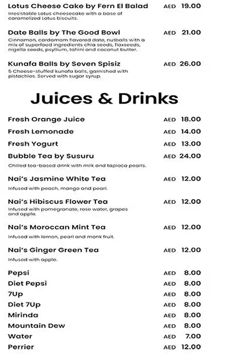 Pick n Pair Menu, Menu for Pick n Pair, Al Majaz, Sharjah 