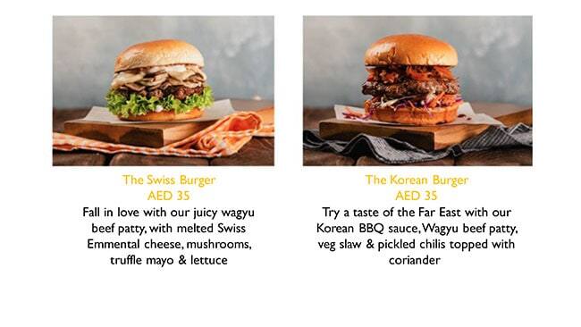 The Burger Fix Menu, Menu for The Burger Fix, Tourist Club Area (Al Zahiyah), Abu Dhabi 