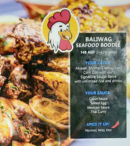 Baliwags Litson Manok Restaurant Menu 