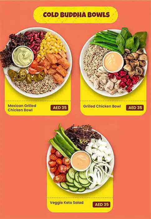 Honest Bowl Menu, Menu for Honest Bowl, University City, Sharjah 