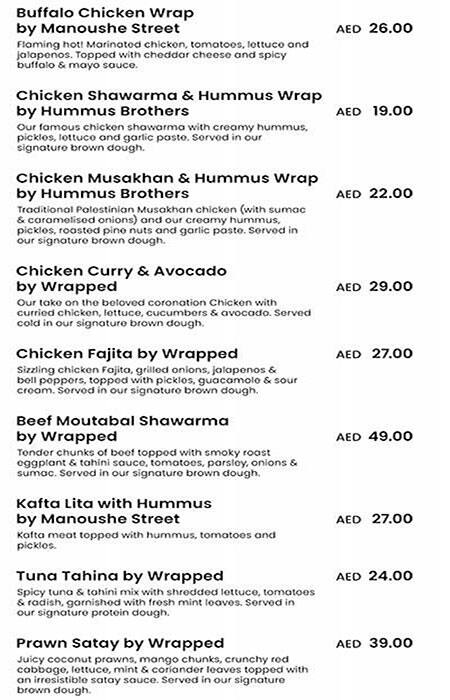 Pick N Pair Menu, Menu for Pick N Pair, Al Tallah, Ajman 