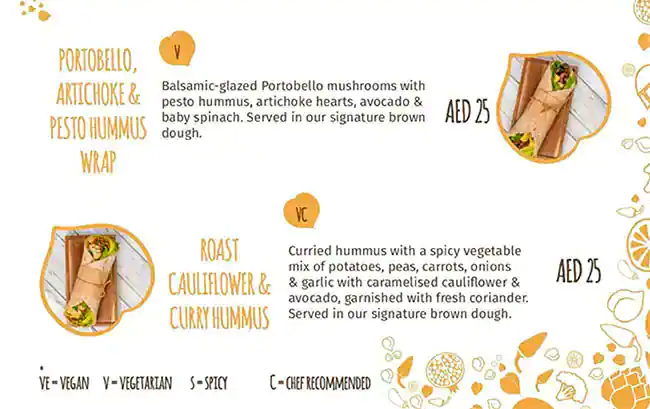 Hummus Brothers Menu, Menu for Hummus Brothers, Najda, Abu Dhabi 